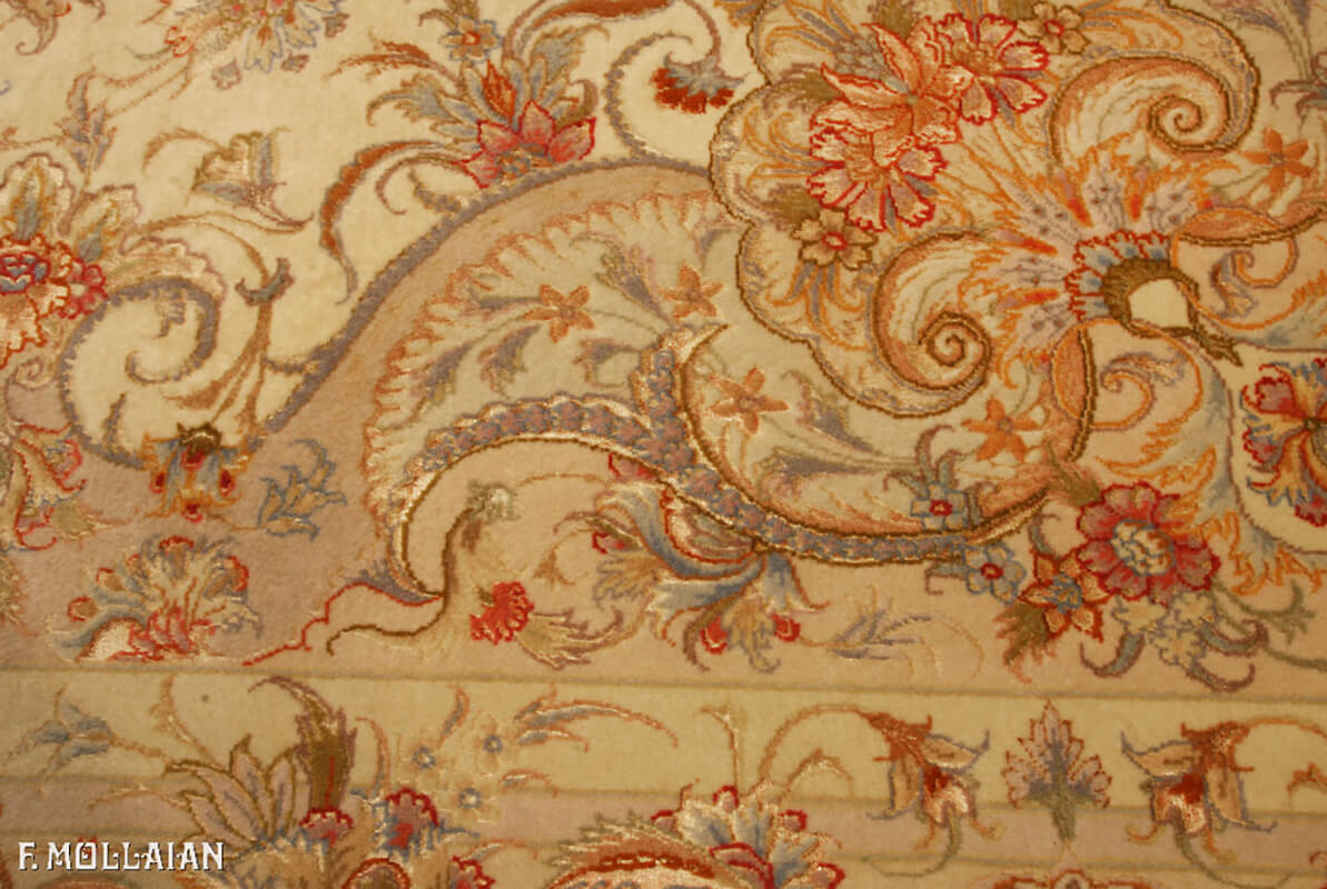 Extra Fine Rug Tabriz 70 Warp Silk (320×201 cm)