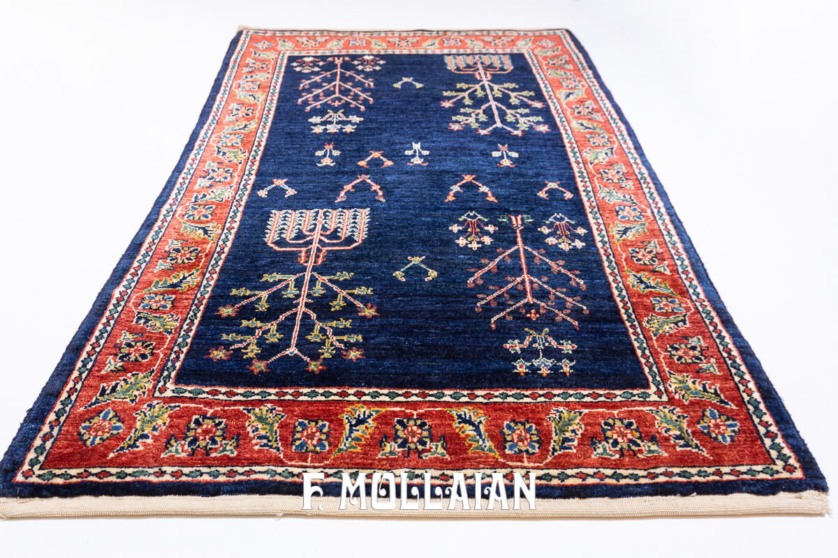 Kashkuli Gabbeh Rug Midnight Blue (122×73 cm)