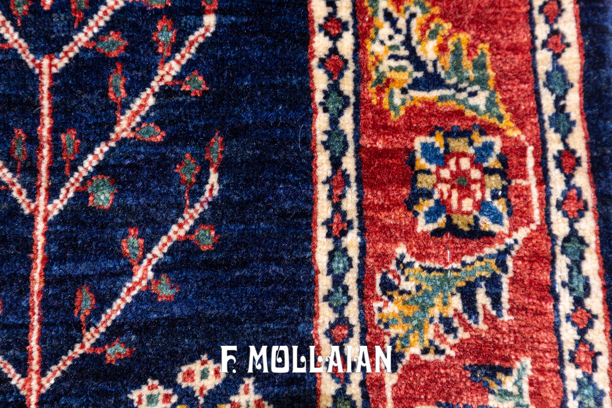 Kashkuli Gabbeh Rug Midnight Blue (122×73 cm)