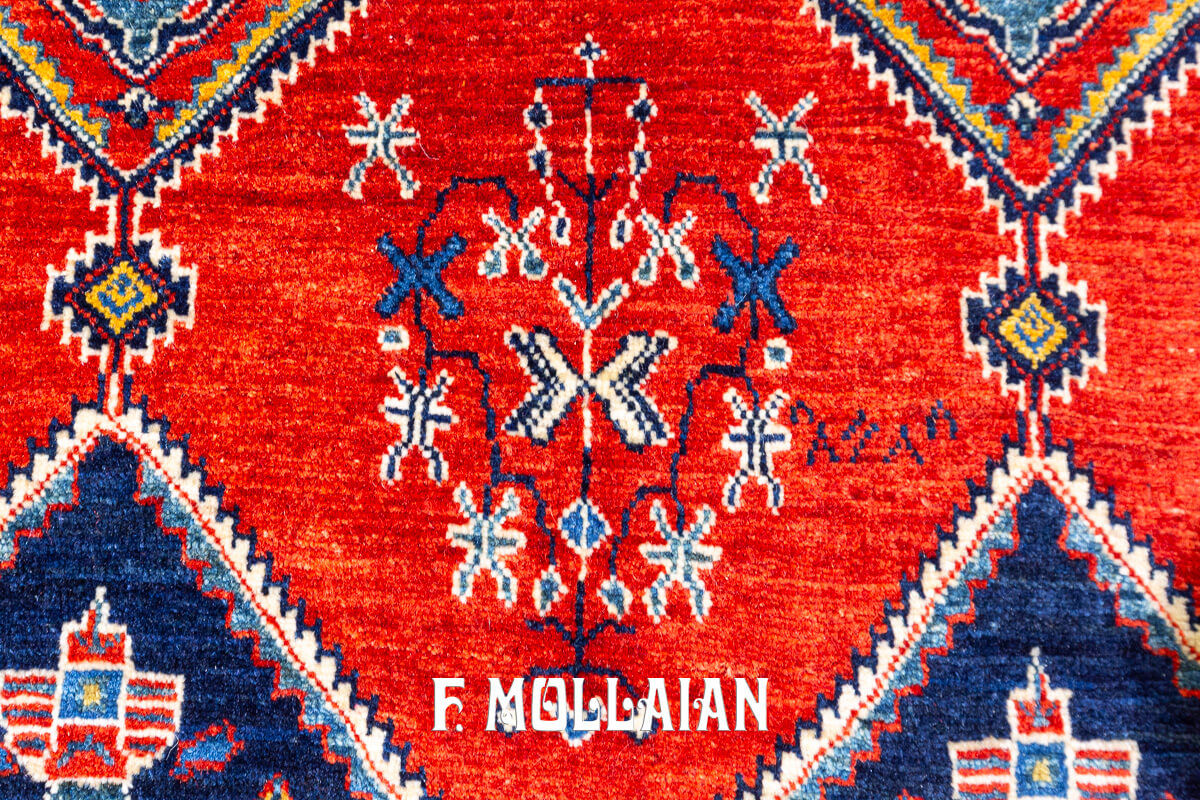 Tappeto Kashkuli Sherkat Persiano Color Rosso (158×108 cm)