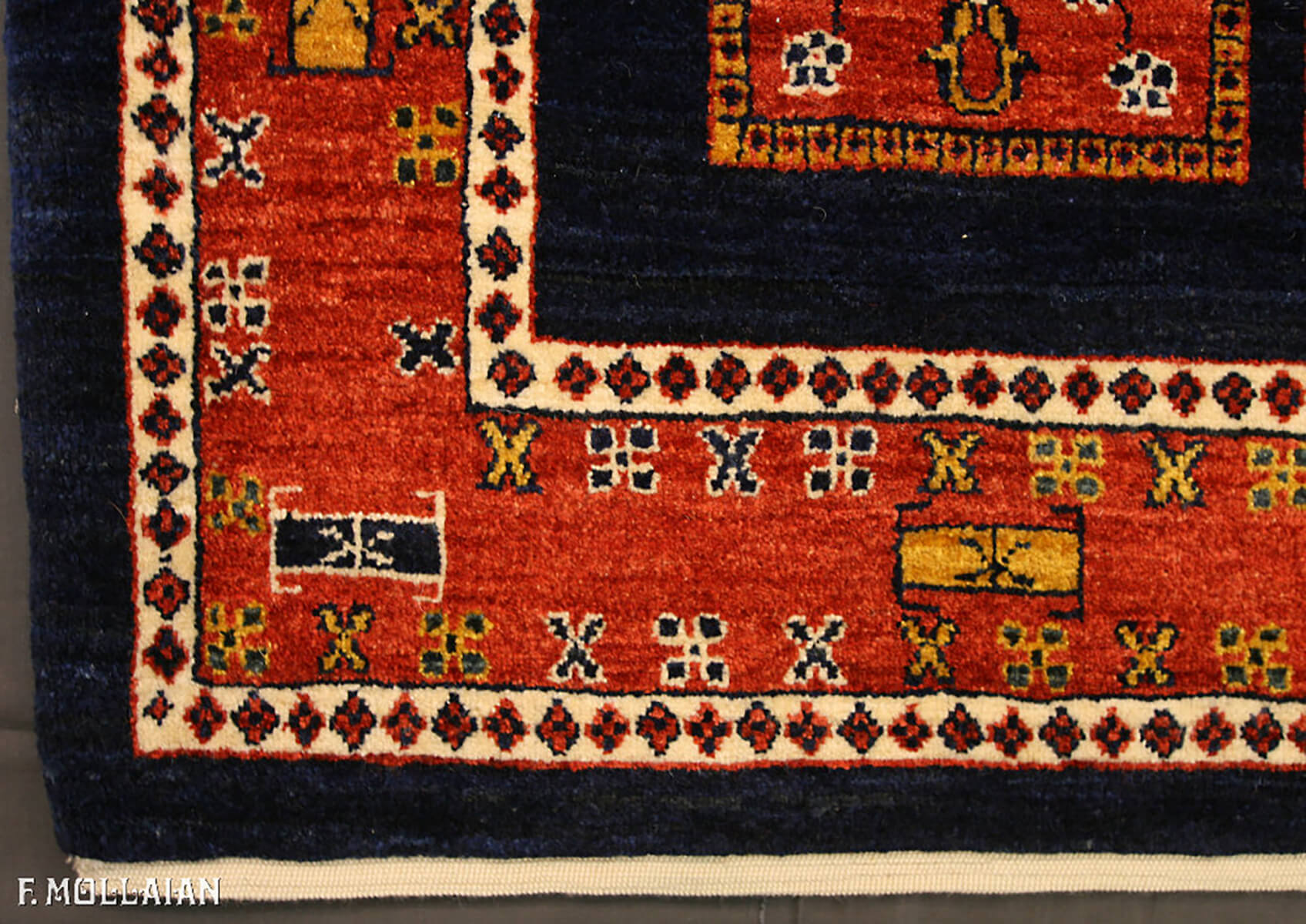 Tappeto Corsia Cucina Persiano Kashkuli Sherkat (241×92 cm)