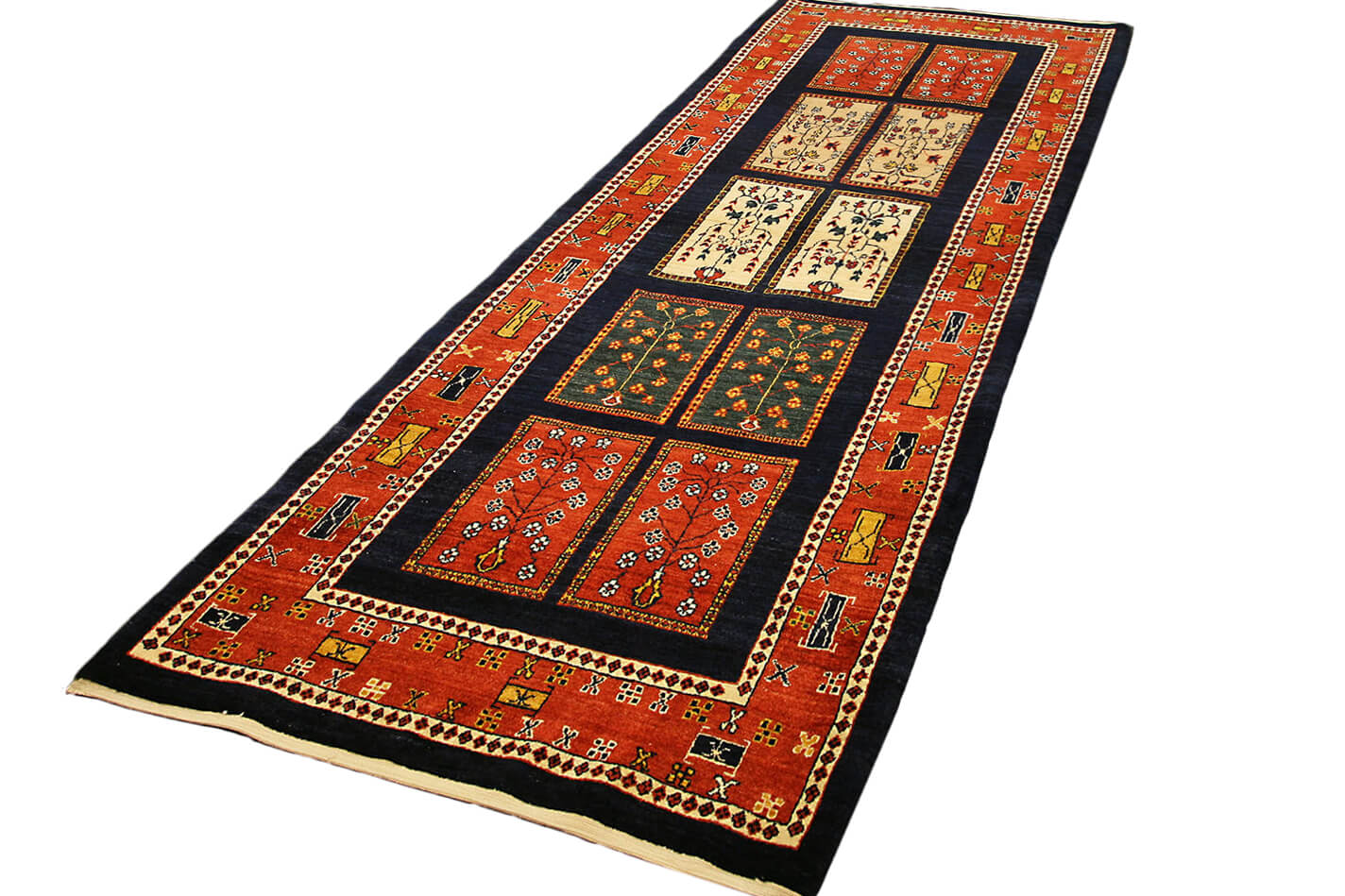 Tappeto Corsia Cucina Persiano Kashkuli Sherkat (241×92 cm)