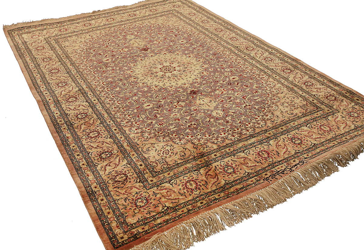 Persian Qum Silk Extra Fine Rug (145×105 cm)