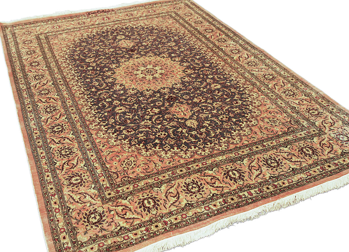 Persian Qum Silk Extra Fine Rug (145×105 cm)