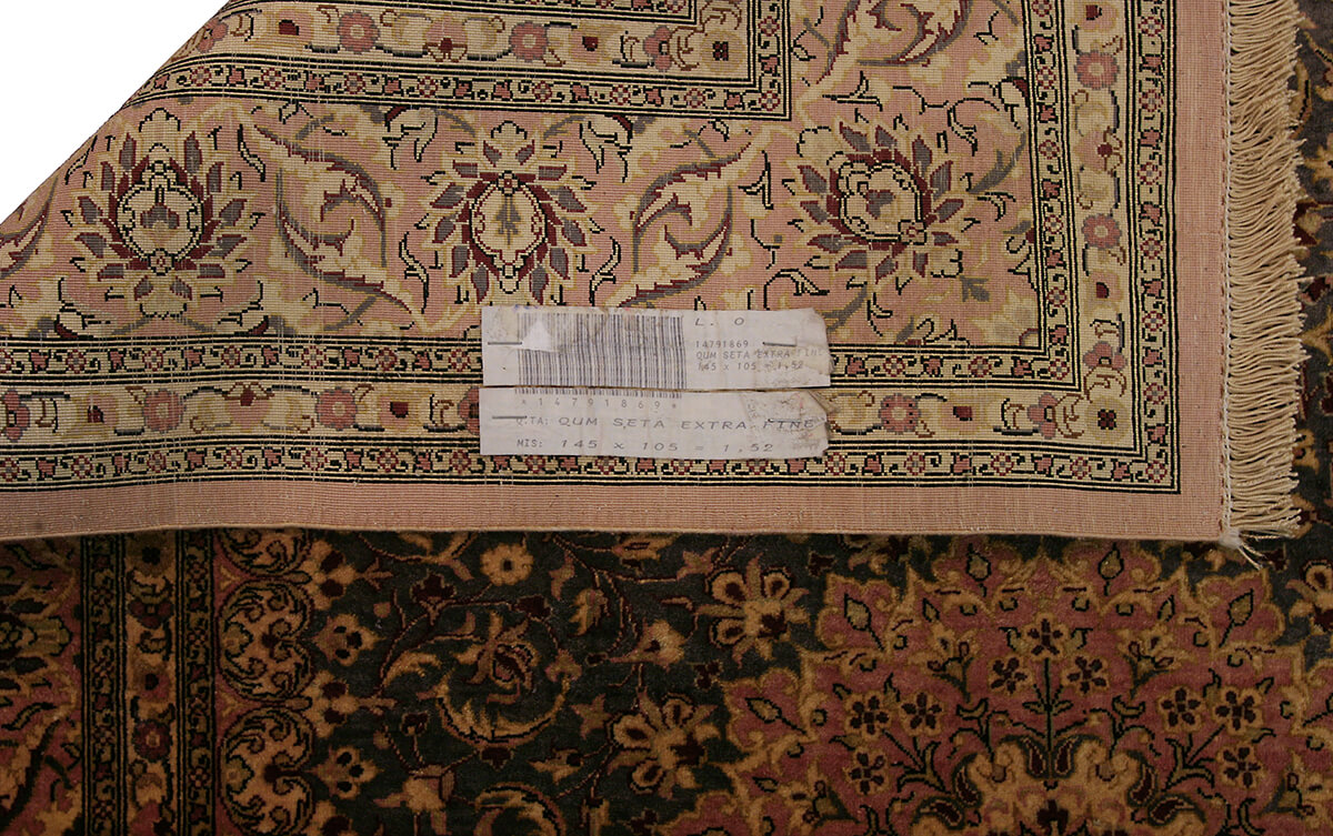Persian Qum Silk Extra Fine Rug (145×105 cm)