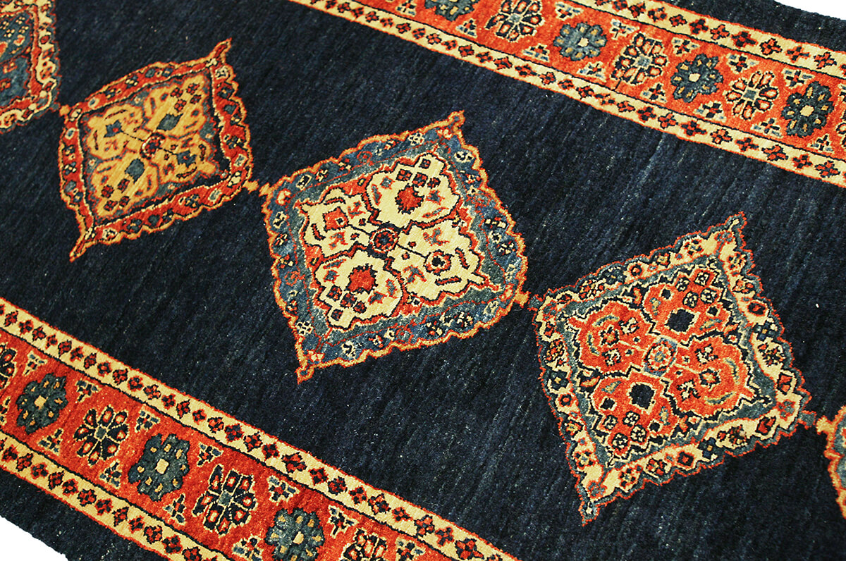 Persian Kashkuli Sherkat Rug (247×80 cm)
