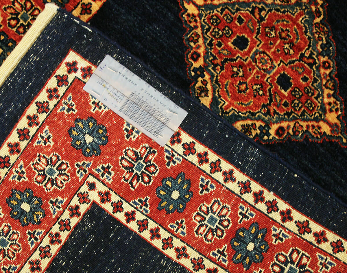 Persian Kashkuli Sherkat Rug (247×80 cm)