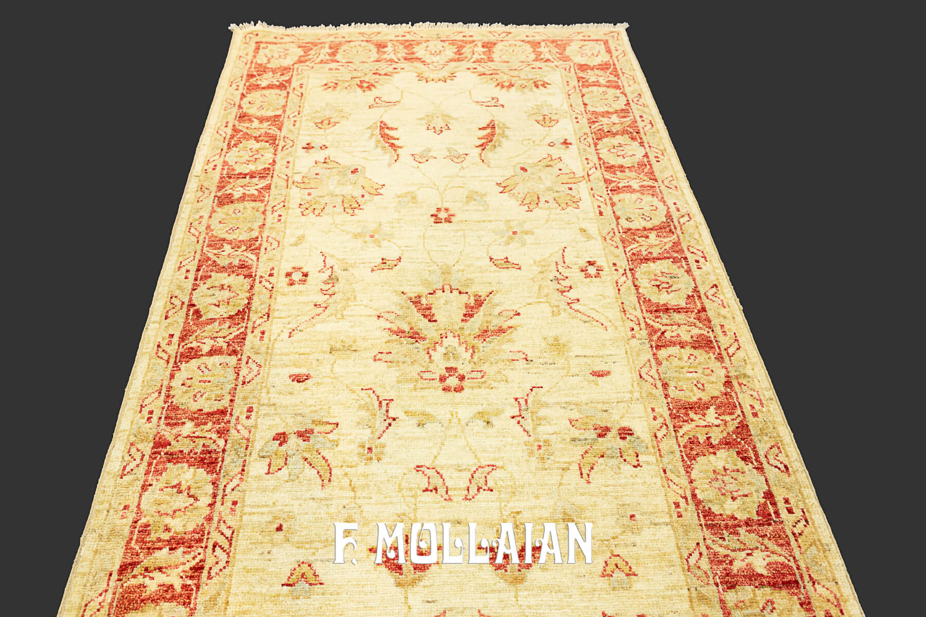 Very Long Yadan Sherkat Hand-knotted Runner Carpet (495×80 cm)