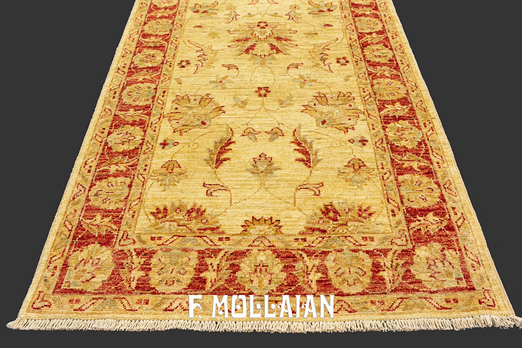 Very Long Yadan Sherkat Hand-knotted Runner Carpet (495×80 cm)
