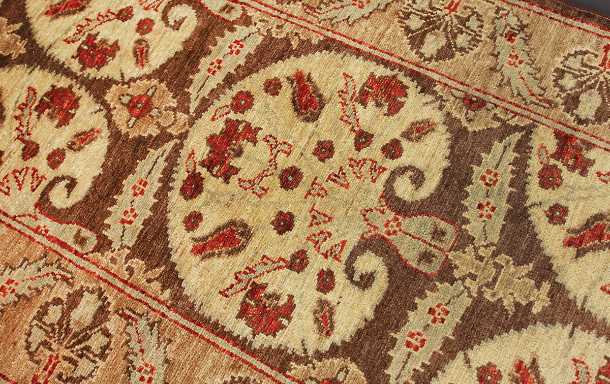 Yadan Runner hand-knottrd Carpet (297×75 cm)