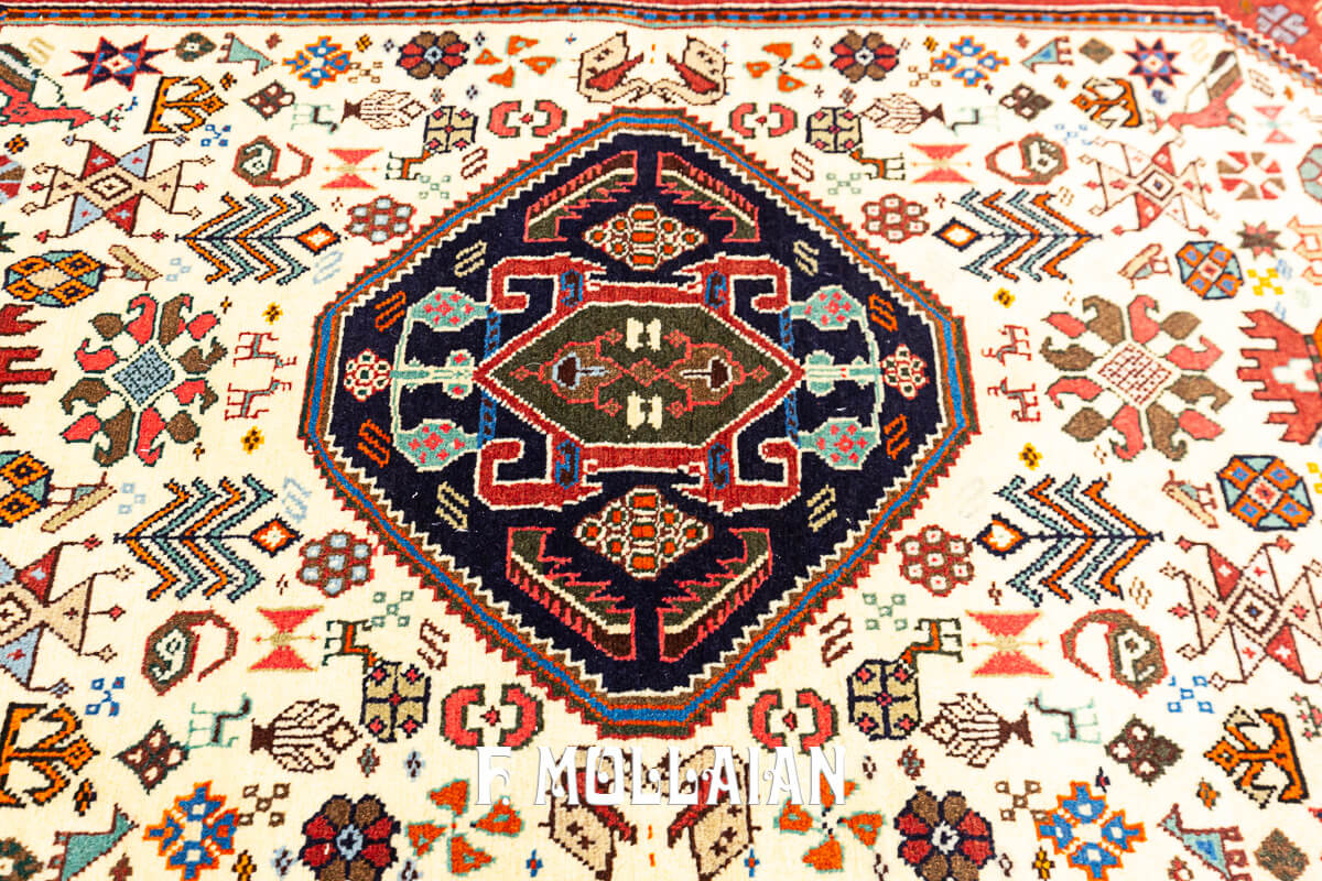Small Classic Persian Abadeh Rug (148x68 cm)