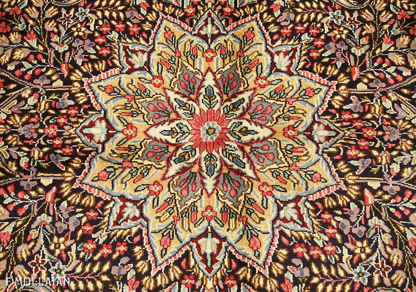 Persian Kerman Rug (250×247 cm)