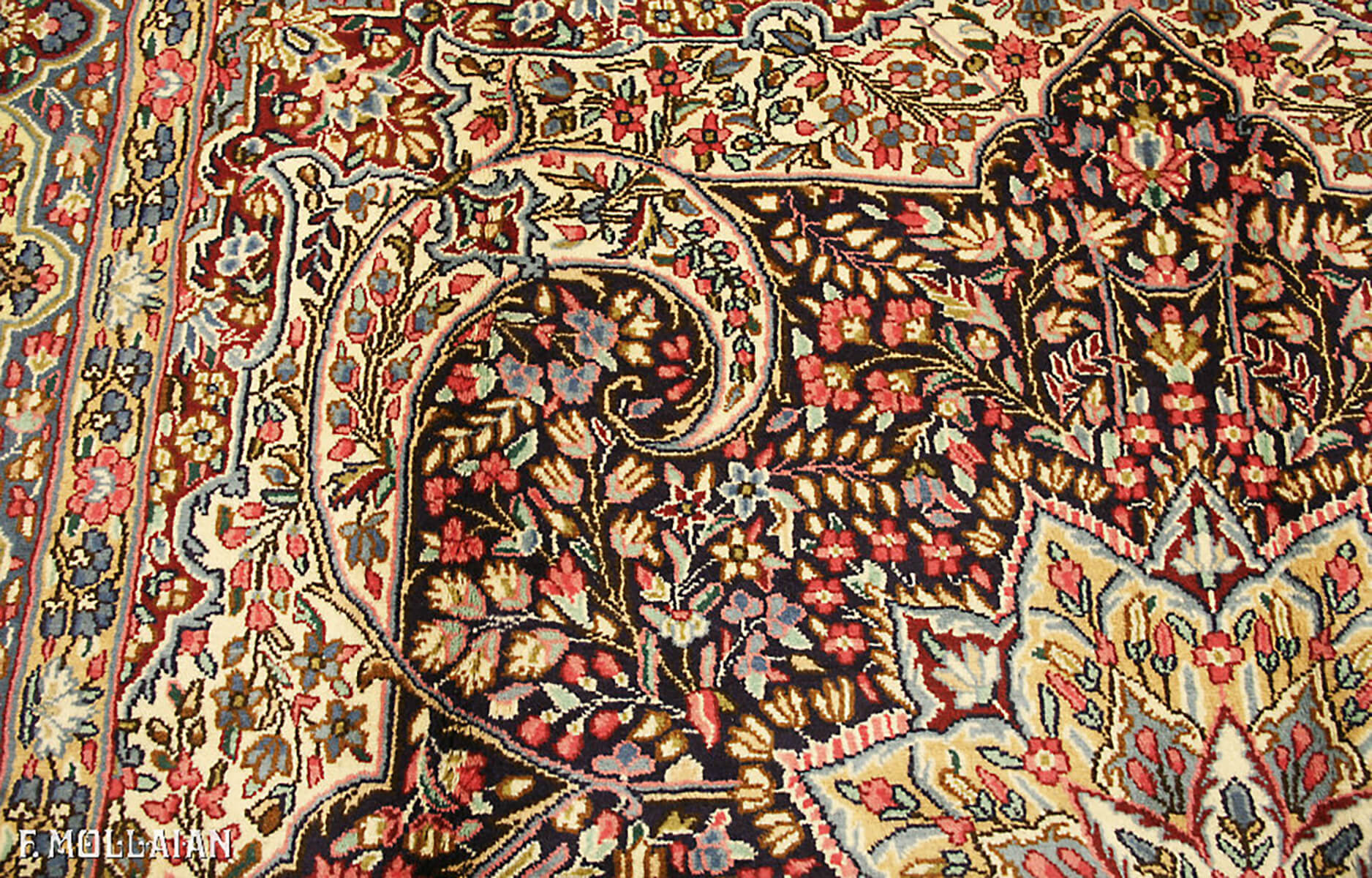 Persian Kerman Rug (250×247 cm)