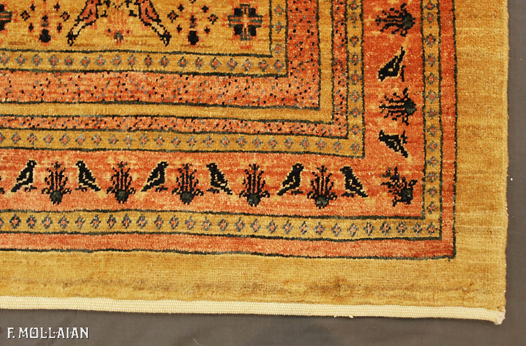 Persian Kashkuli Sherkat Rug (225×146 cm)