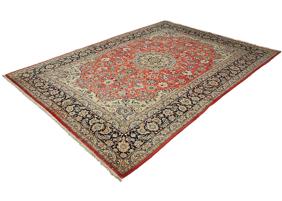 Old Persian Isfahan Carpet (400×293 cm)