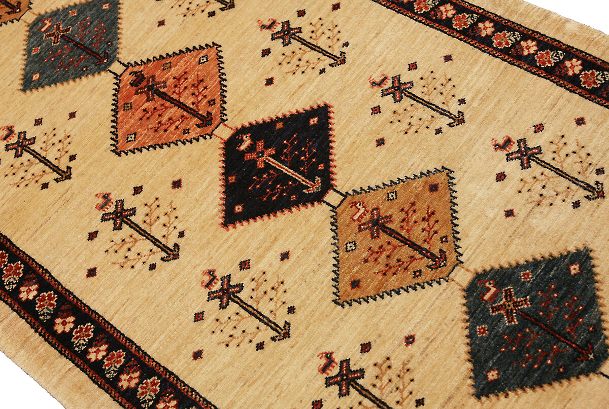 Persian Kashkuli Sherkat Runner (398×80 cm)