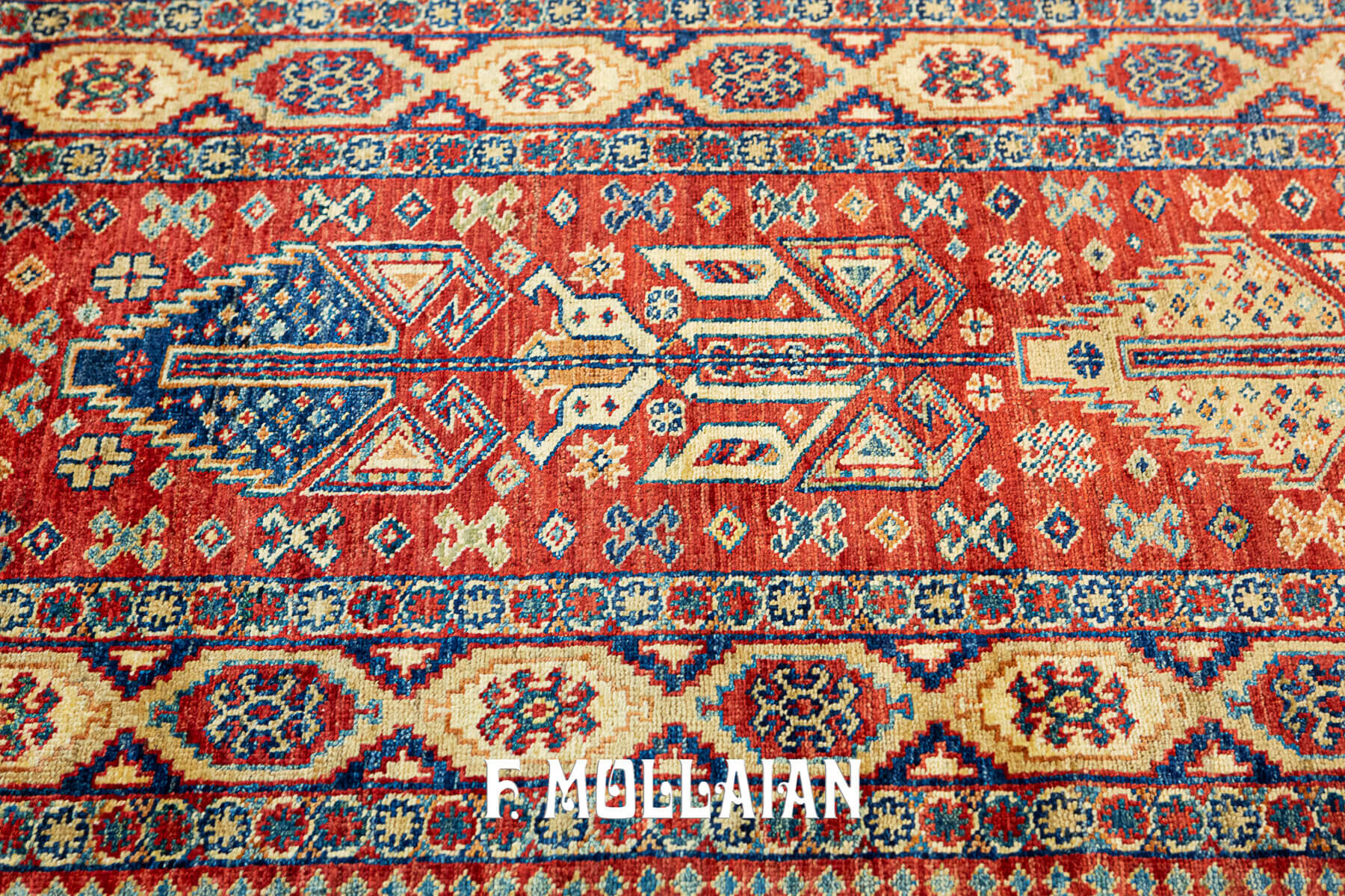 Tappeto Annodato a Mano “Uzbek Royal” (320×69 cm)
