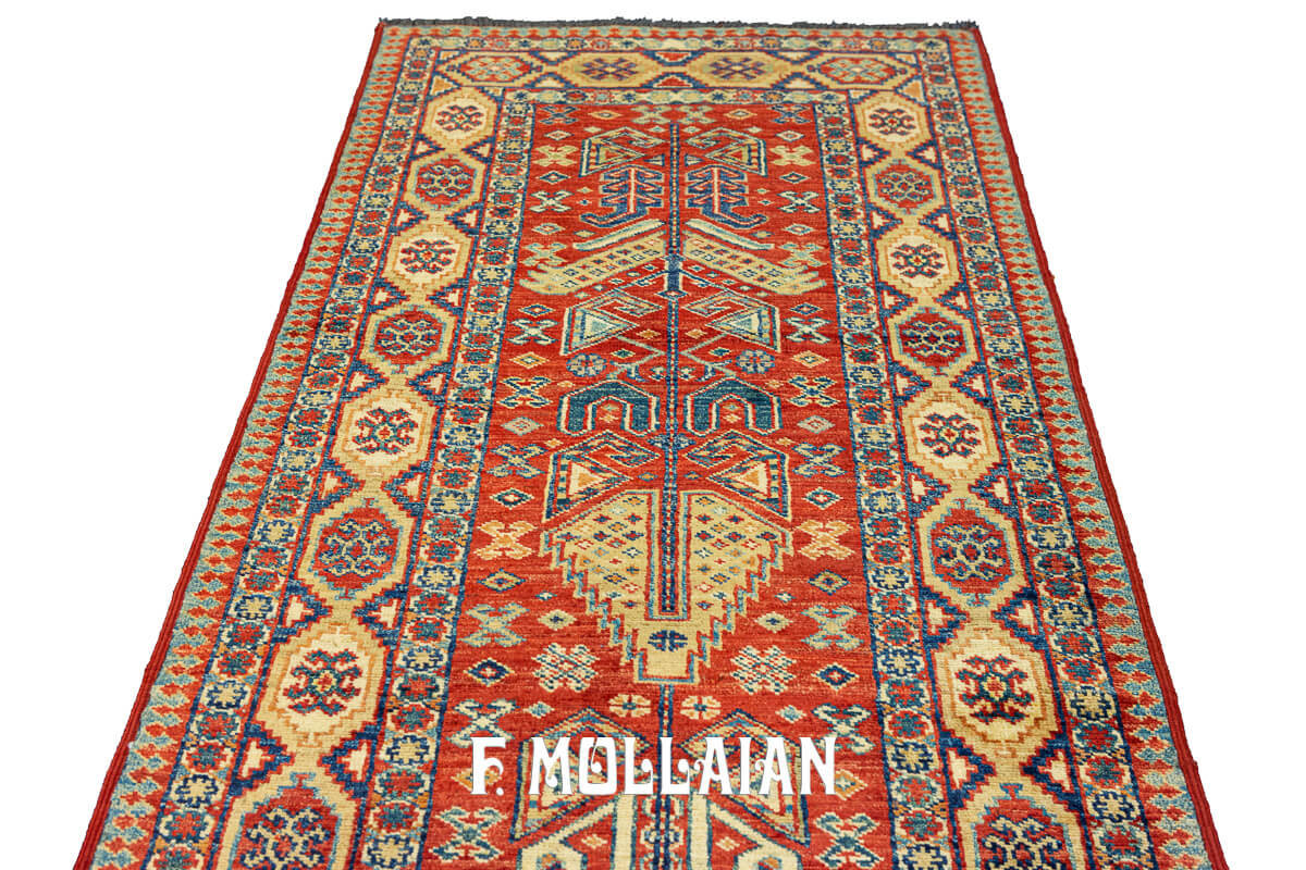 Tappeto Annodato a Mano “Uzbek Royal” (320×69 cm)
