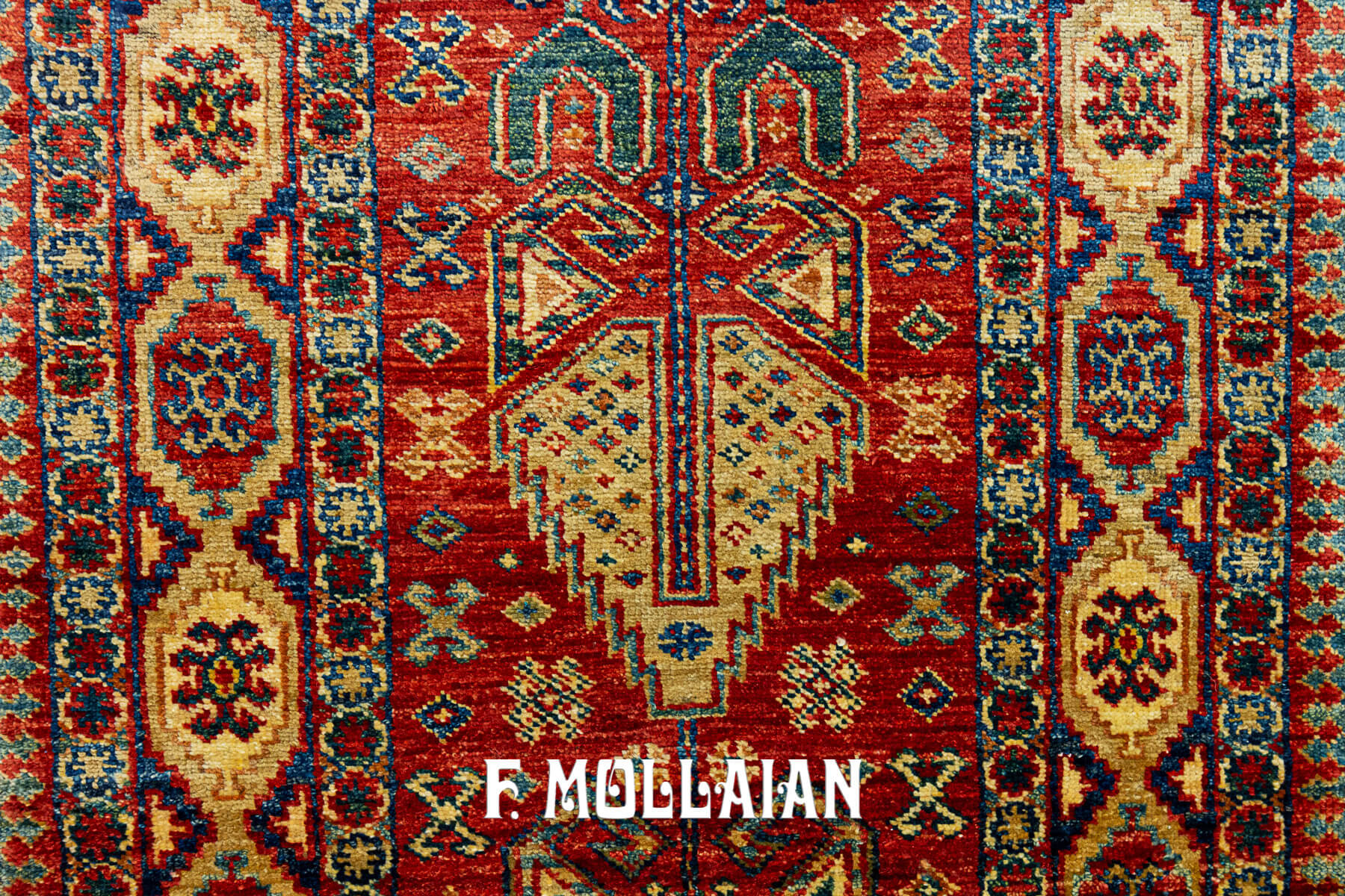 Tappeto Annodato a Mano “Uzbek Royal” (320×69 cm)