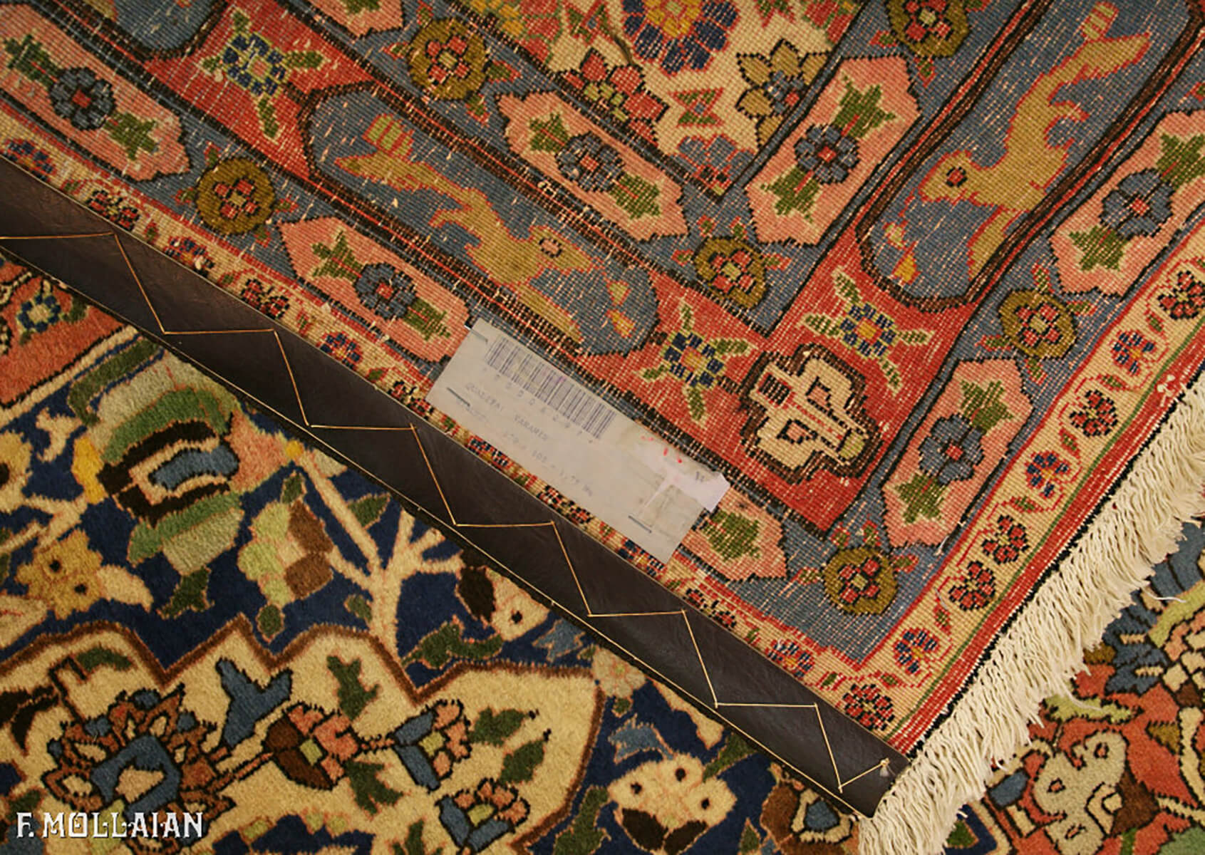 Old Persian Varamin Rug (170×103 cm)
