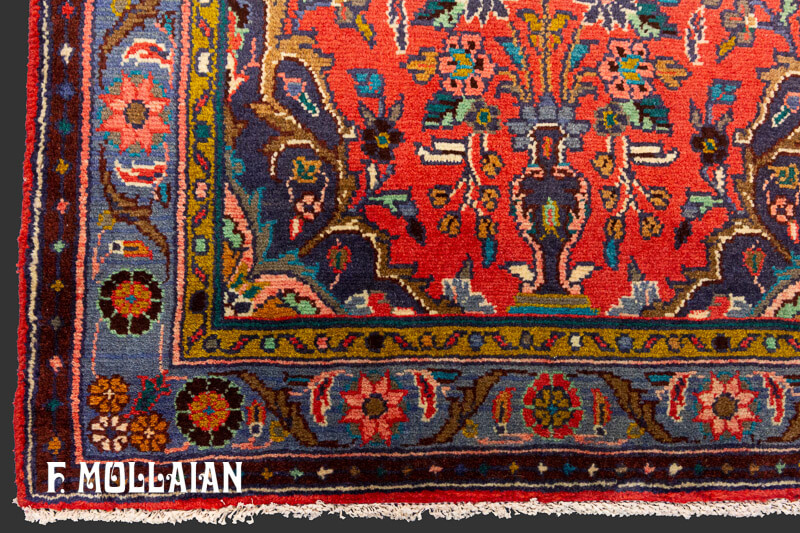 Tappeto per corridoio Annodato a Mano Lilian Persiano (320×73 cm)