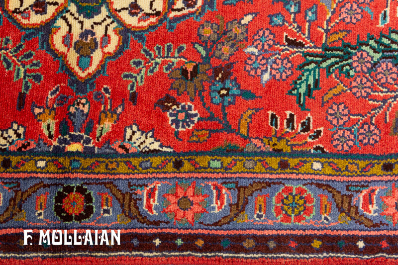 Tappeto per corridoio Annodato a Mano Lilian Persiano (320×73 cm)