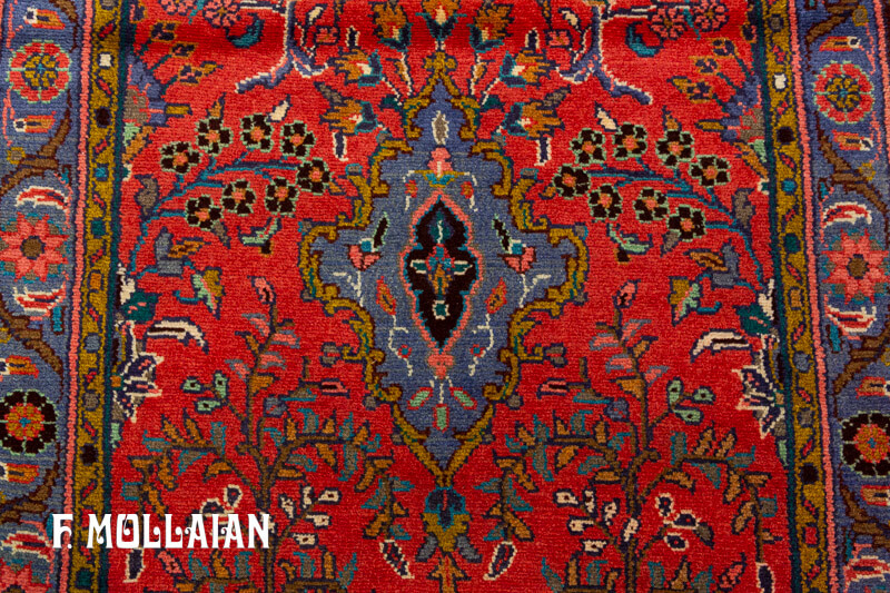 Tappeto per corridoio Annodato a Mano Lilian Persiano (320×73 cm)