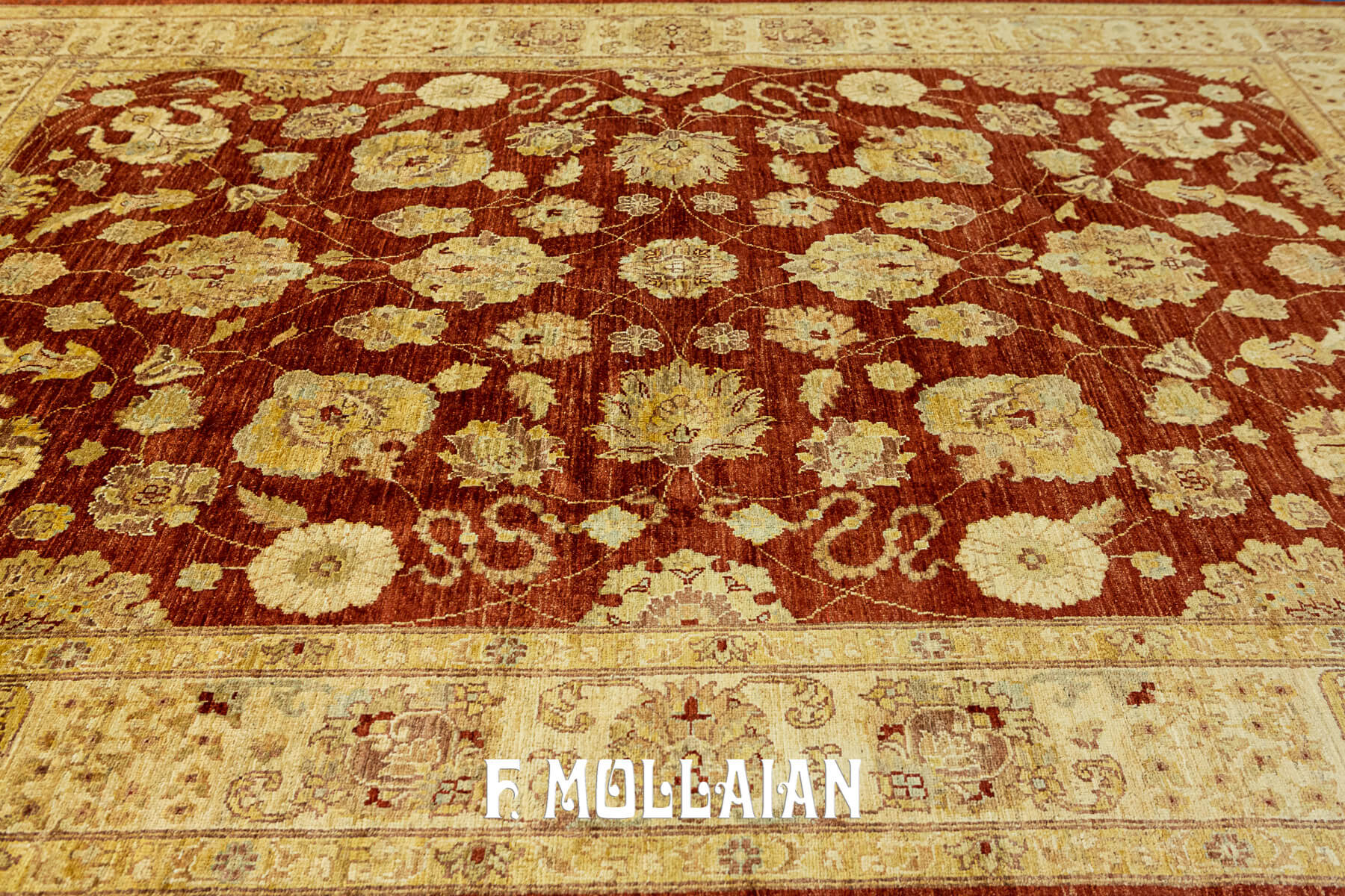 Tappeto Yadan con disegno floreale a tutto campo (263×196 cm)