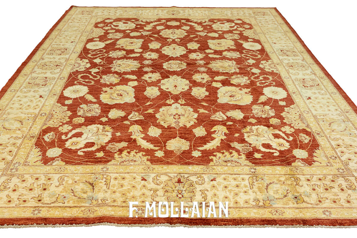 Tappeto Yadan con disegno floreale a tutto campo (263×196 cm)