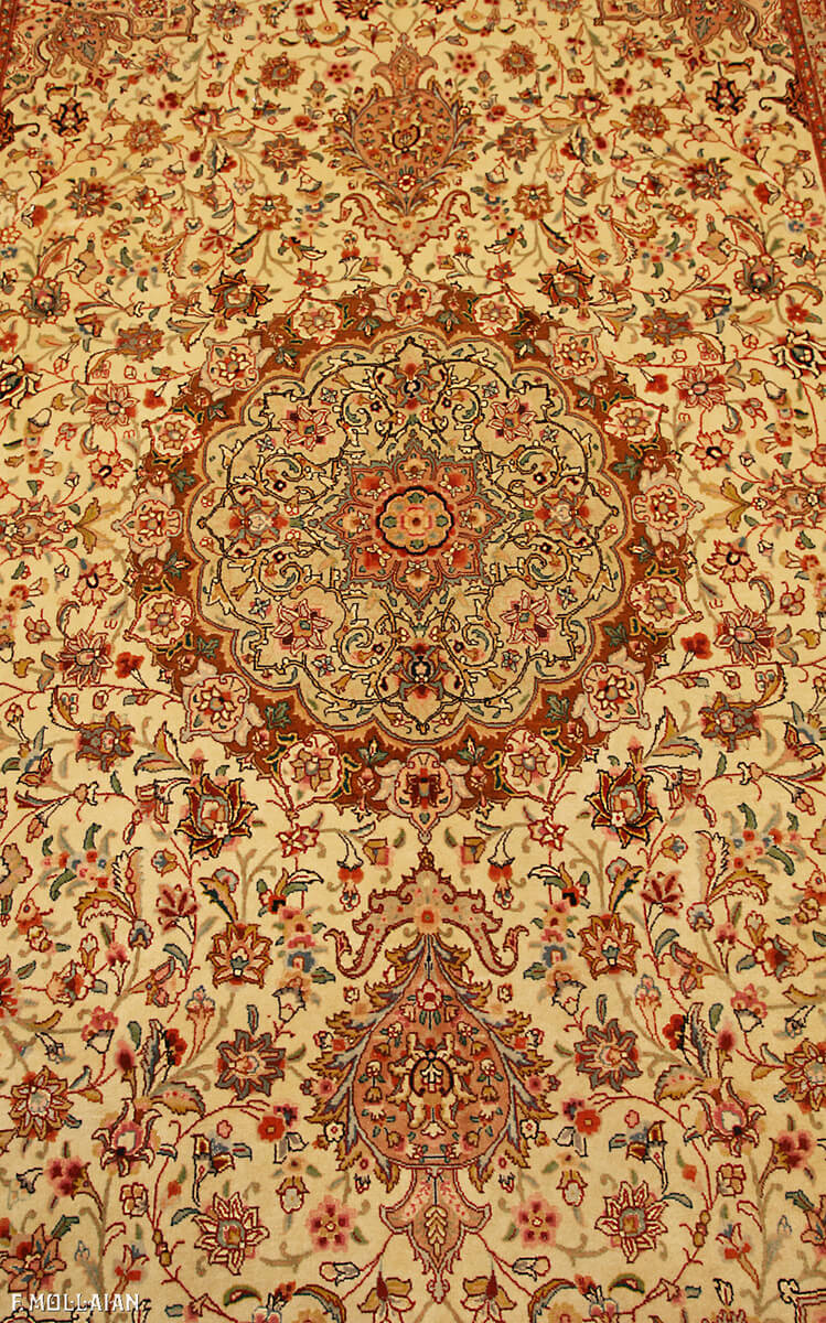 Persian Tabriz Extra Fine Part Silk Carpet (304×197 cm)