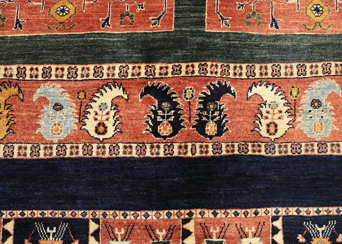 Tappeto Persiano Kashkuli Sherkat (398×308 cm)