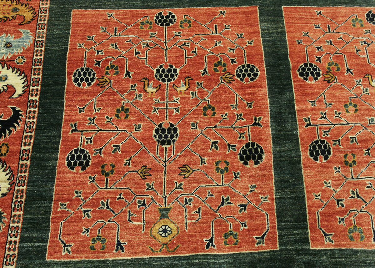 Tappeto Persiano Kashkuli Sherkat (398×308 cm)