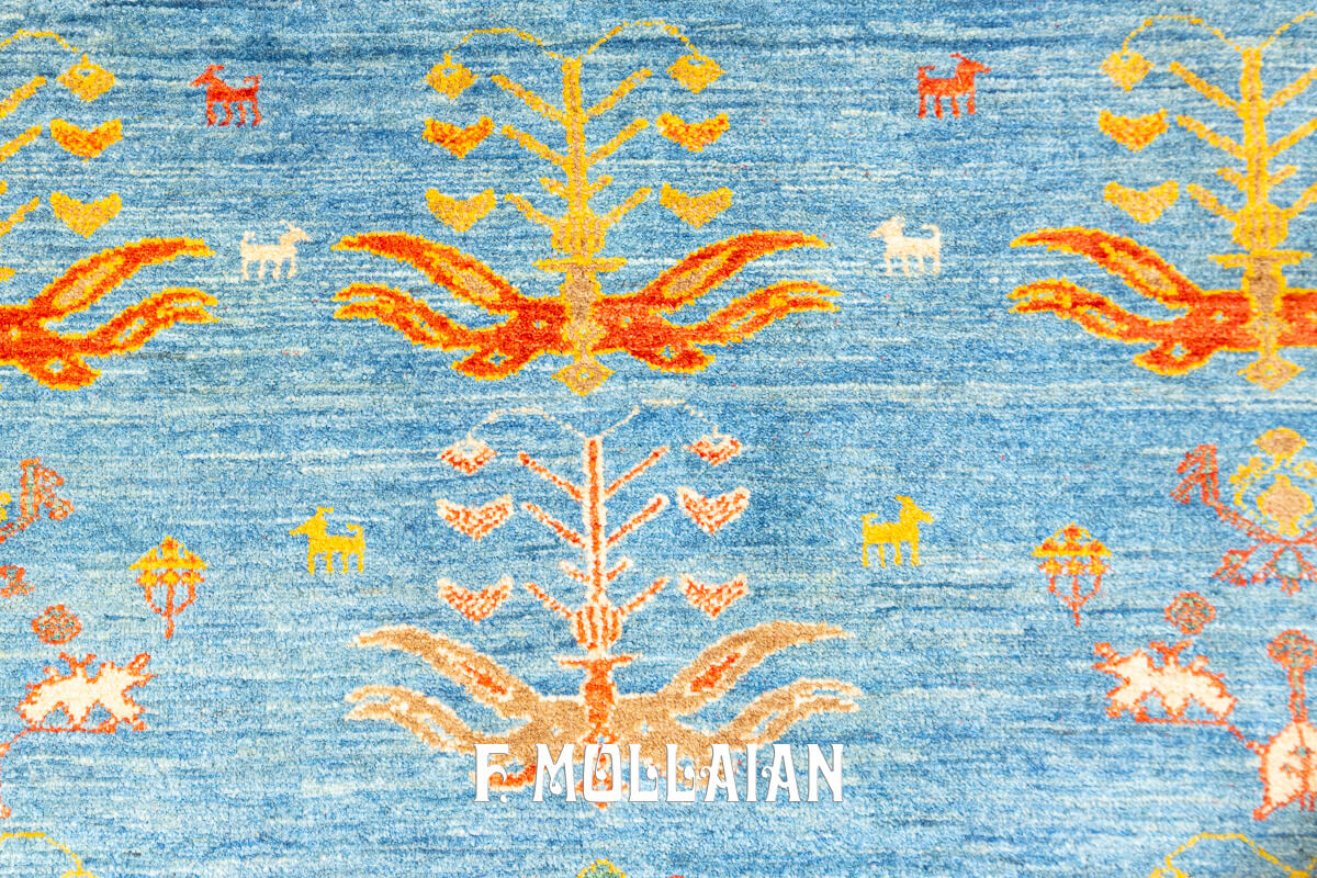 Persian Kashkuli Rug (166×123 cm)