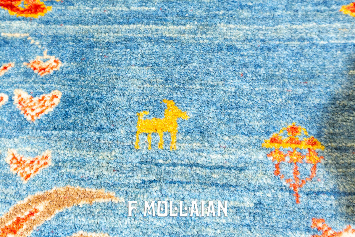 Persian Kashkuli Rug (166×123 cm)