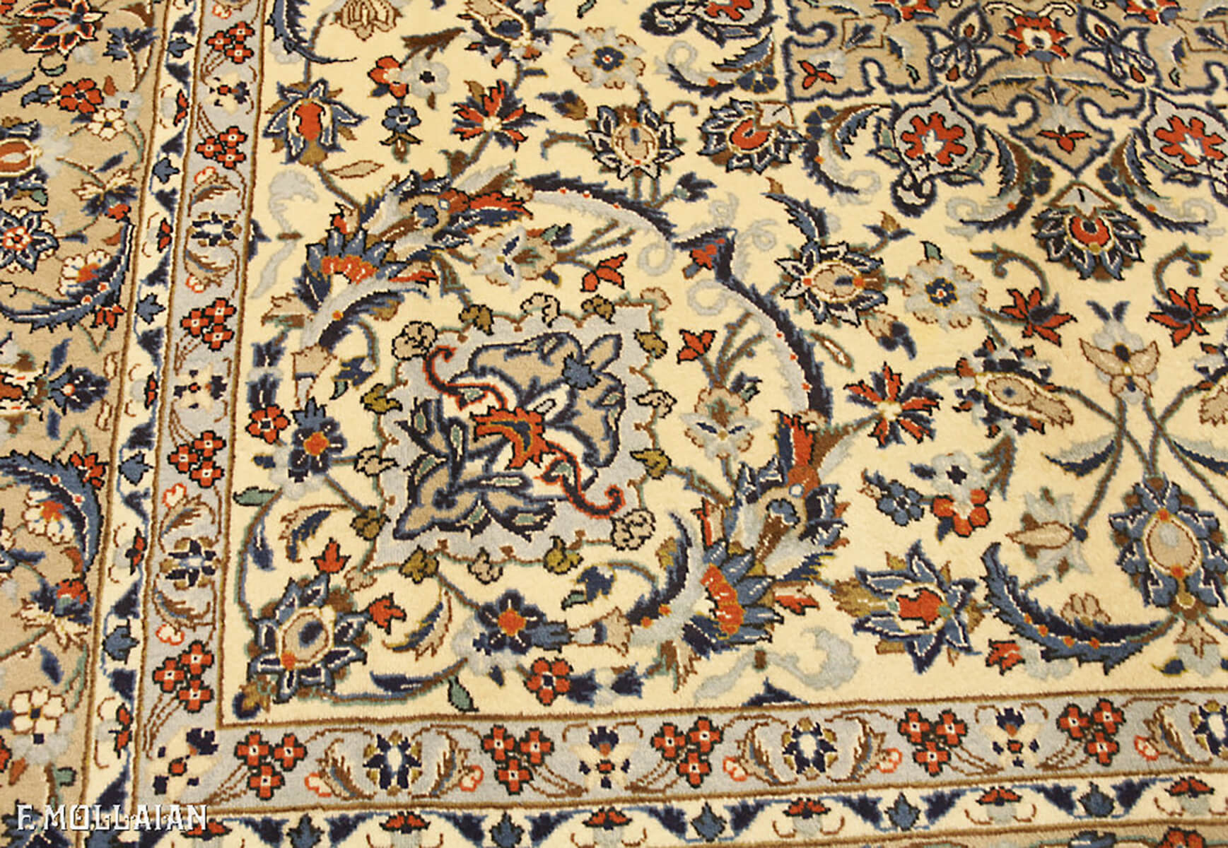 Persian Yazd Rug (262×242 cm)