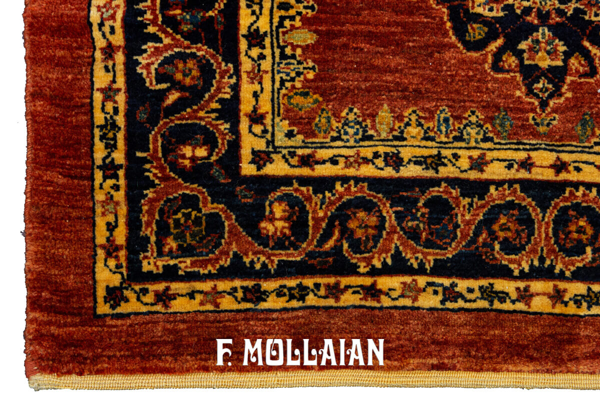 Long Hand-Knotted Runner Kashkuli Sherkat Rug (289×79 cm)