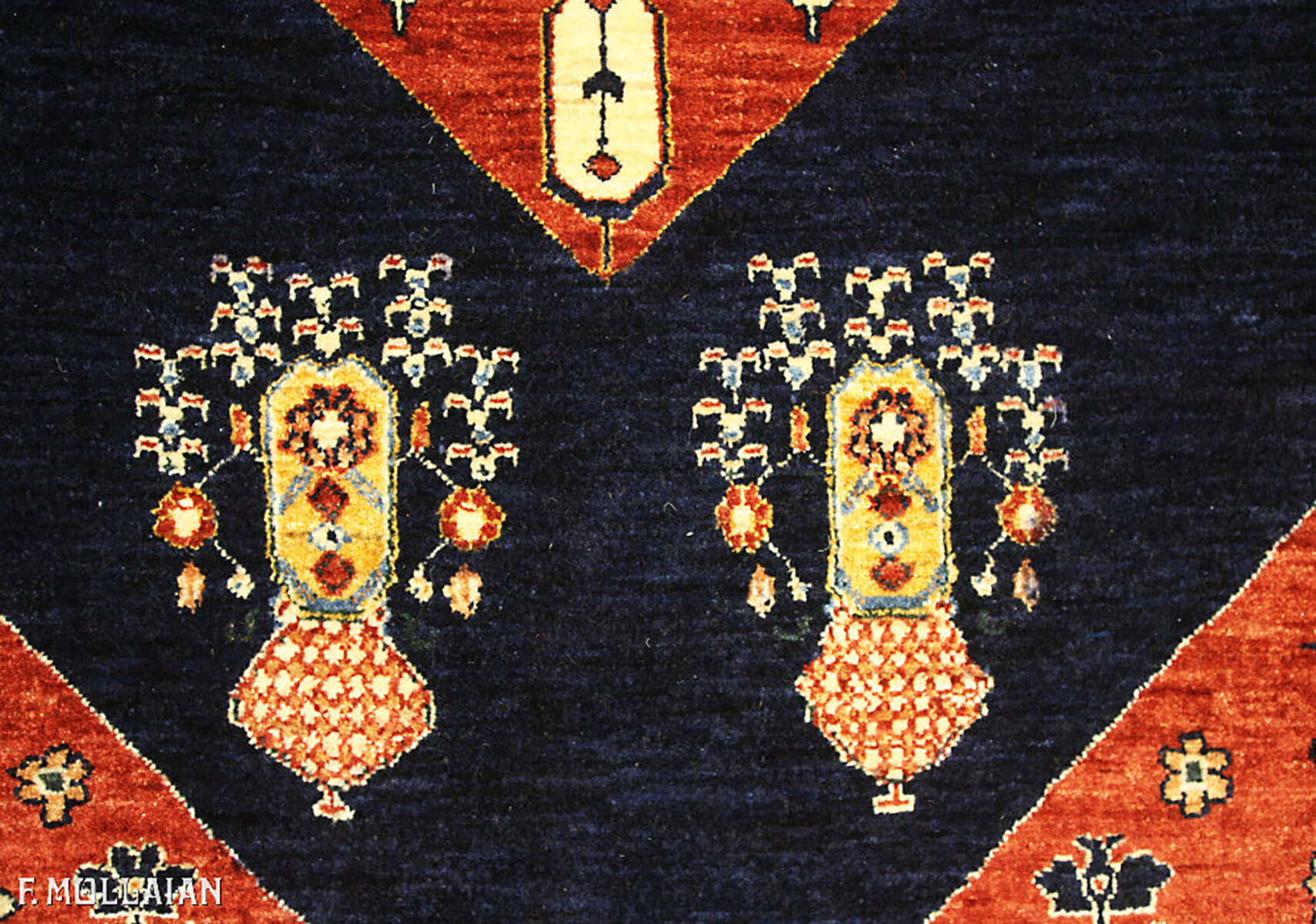 Persian Kashkuli Sherkat Carpet (287×203 cm)