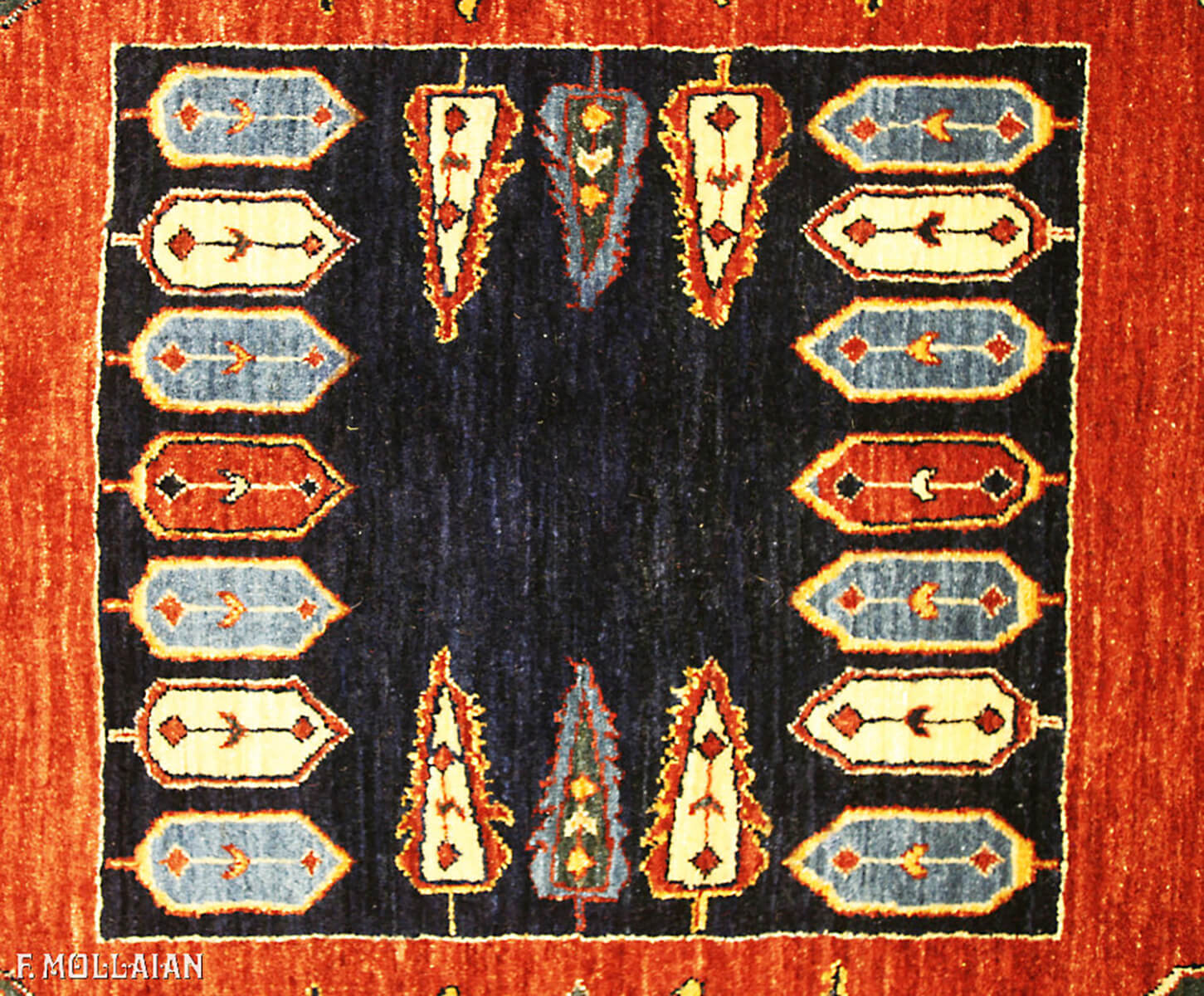 Persian Kashkuli Sherkat Carpet (287×203 cm)