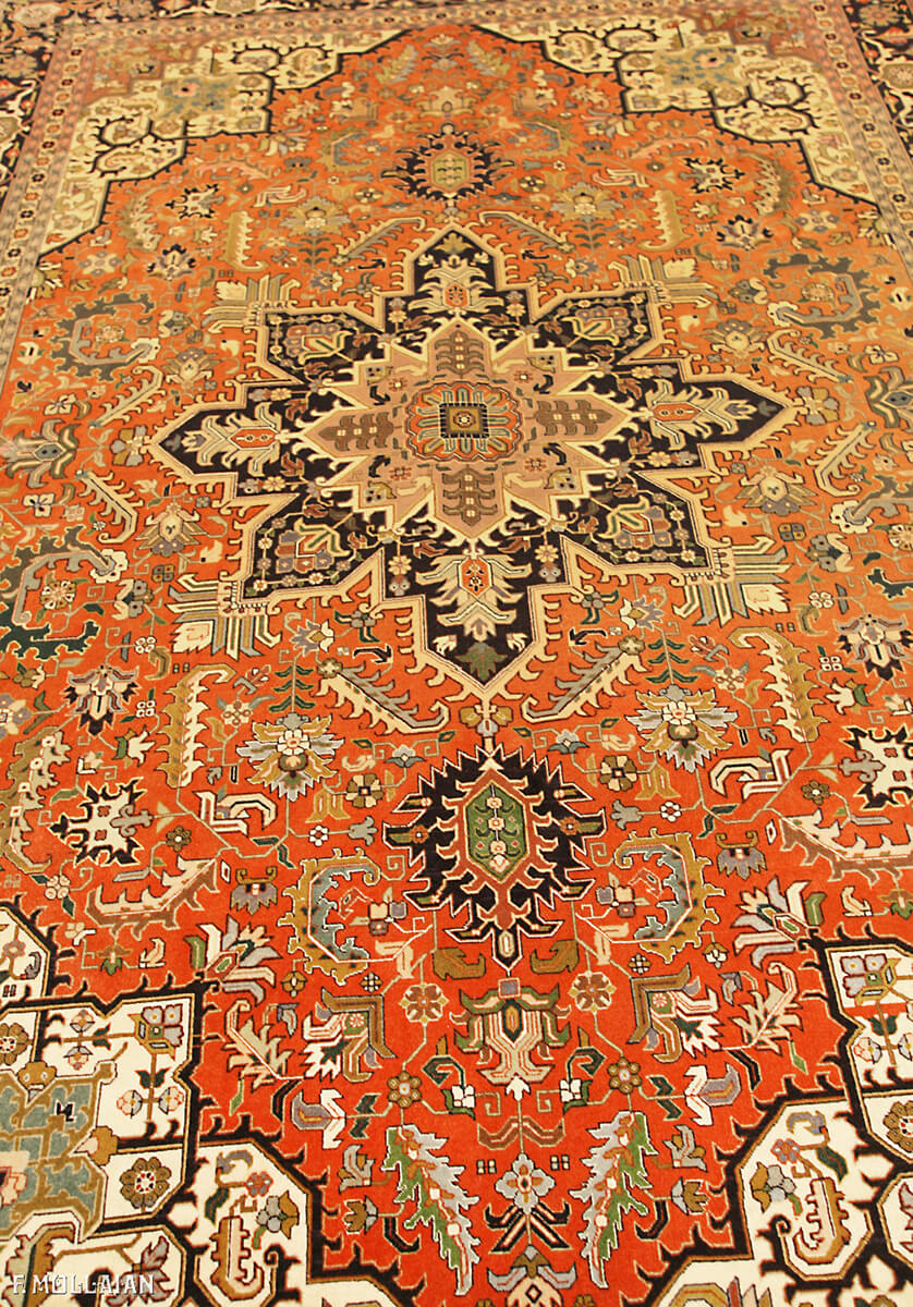 Persian Tabriz Part Silk Extra Fine Carpet (300×206 cm)
