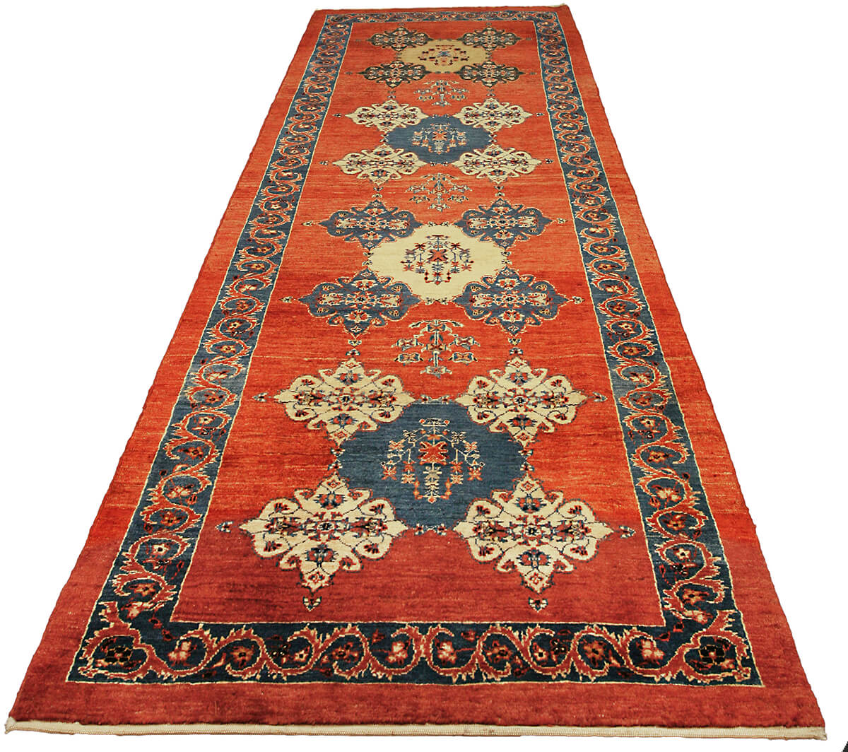 Persian Kashkuli Sherkat Runner (306×86 cm)