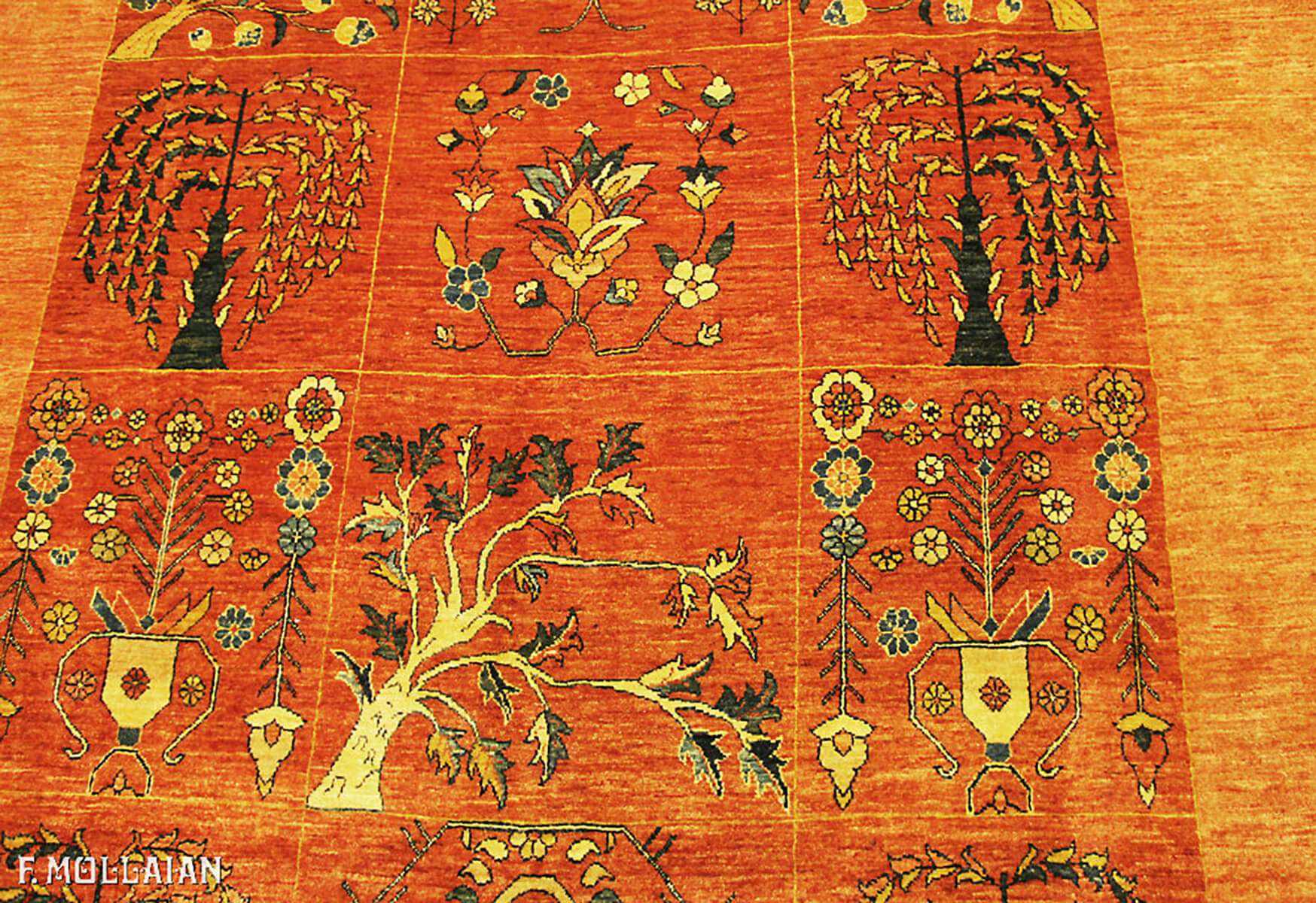 Persian Kashkuli Garden Design Carpet (310×205 cm)