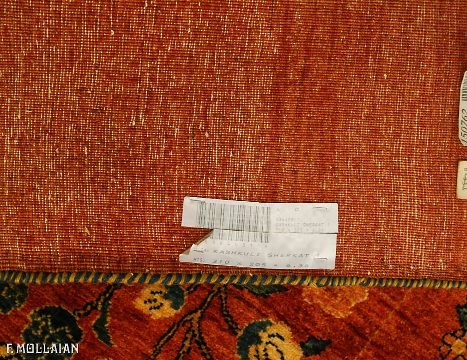 Persian Kashkuli Garden Design Carpet (310×205 cm)