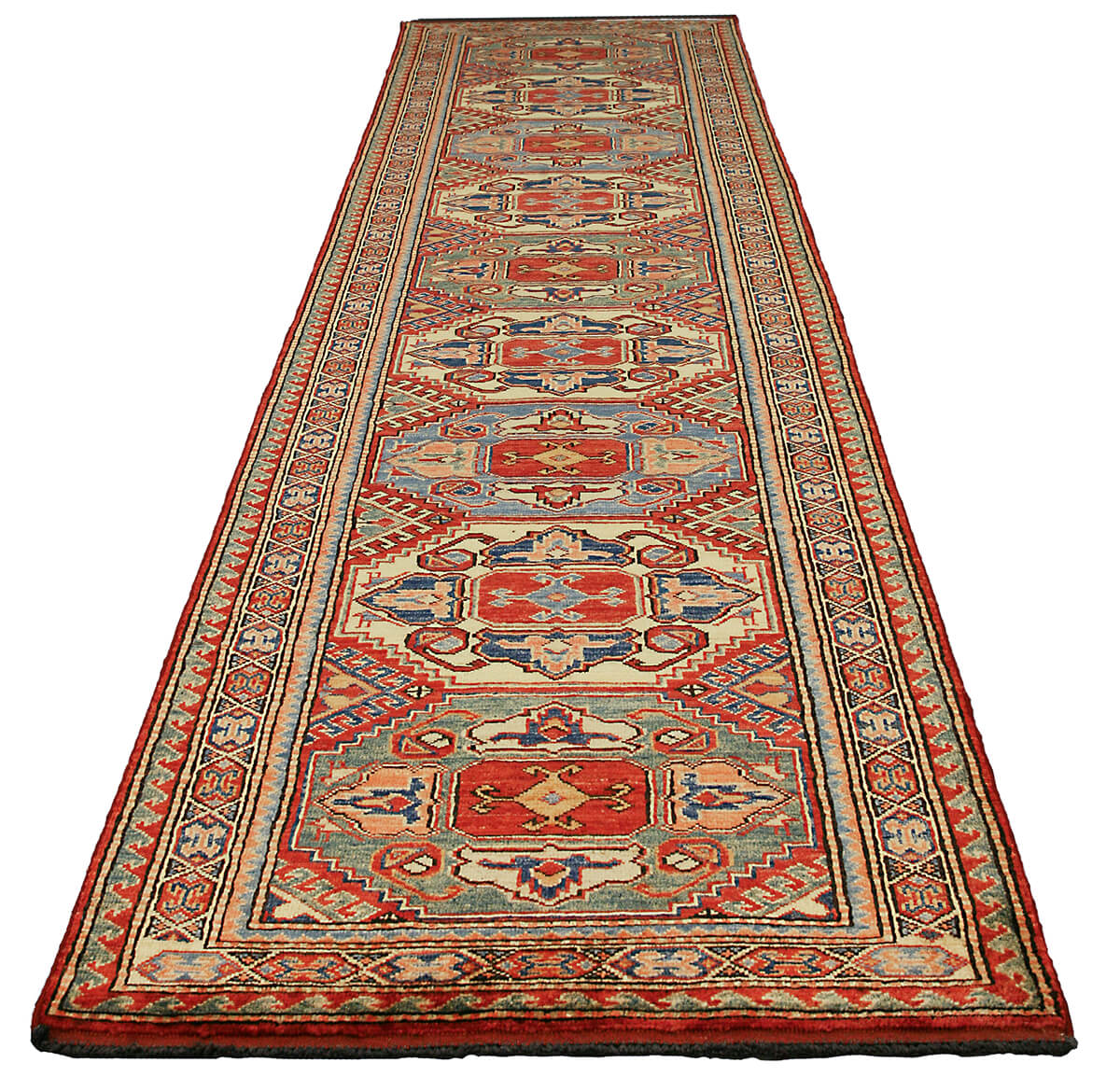 A Decorative Uzbek Royal Runner (301×84 cm)
