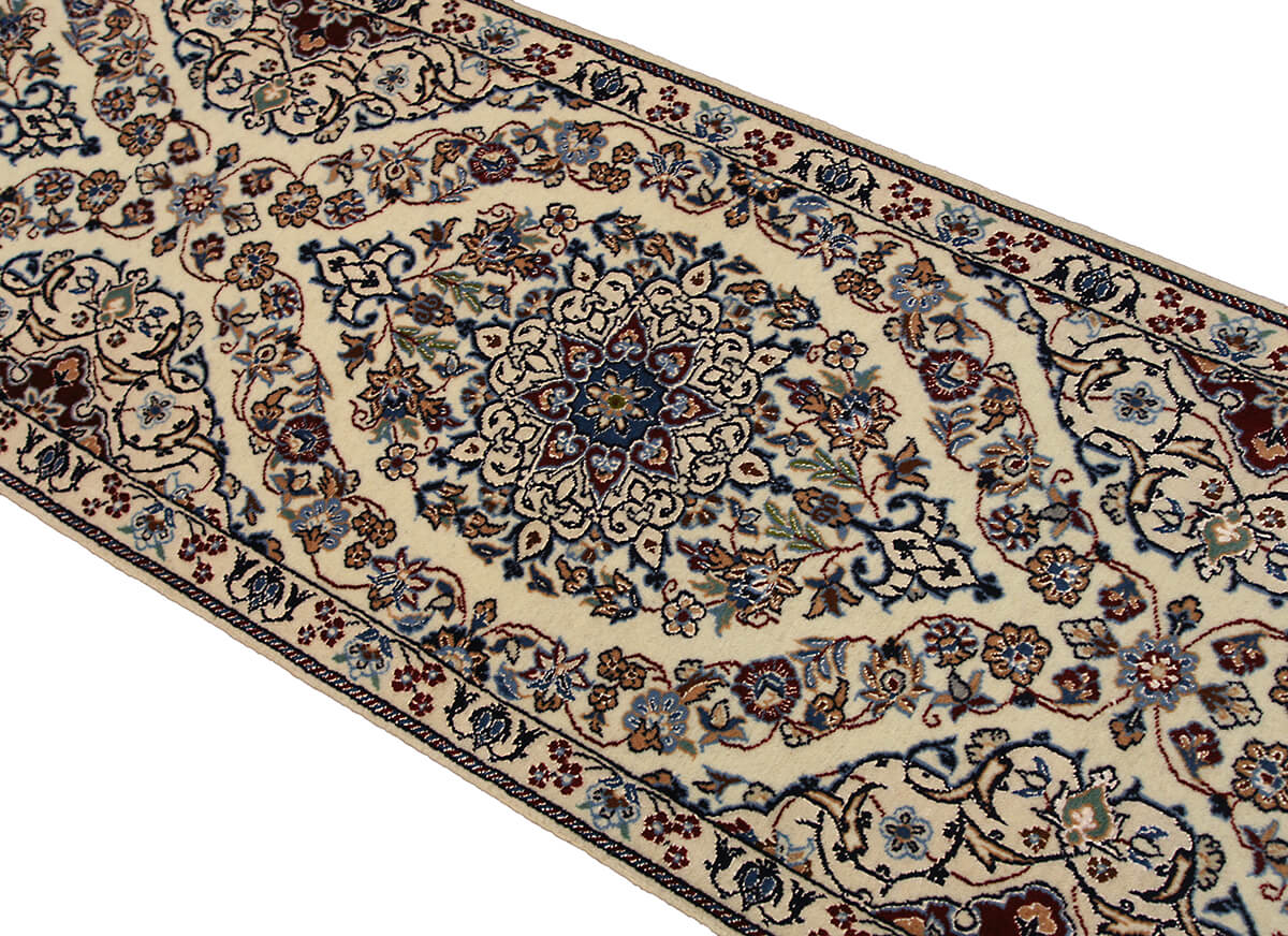 Persian Nain 6La Part Silk Rug (225×47 cm)