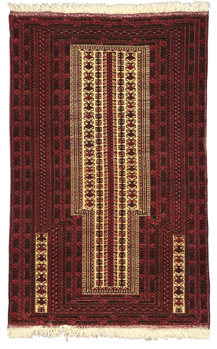 Persian Mashad Fine Rug (143×92 cm)