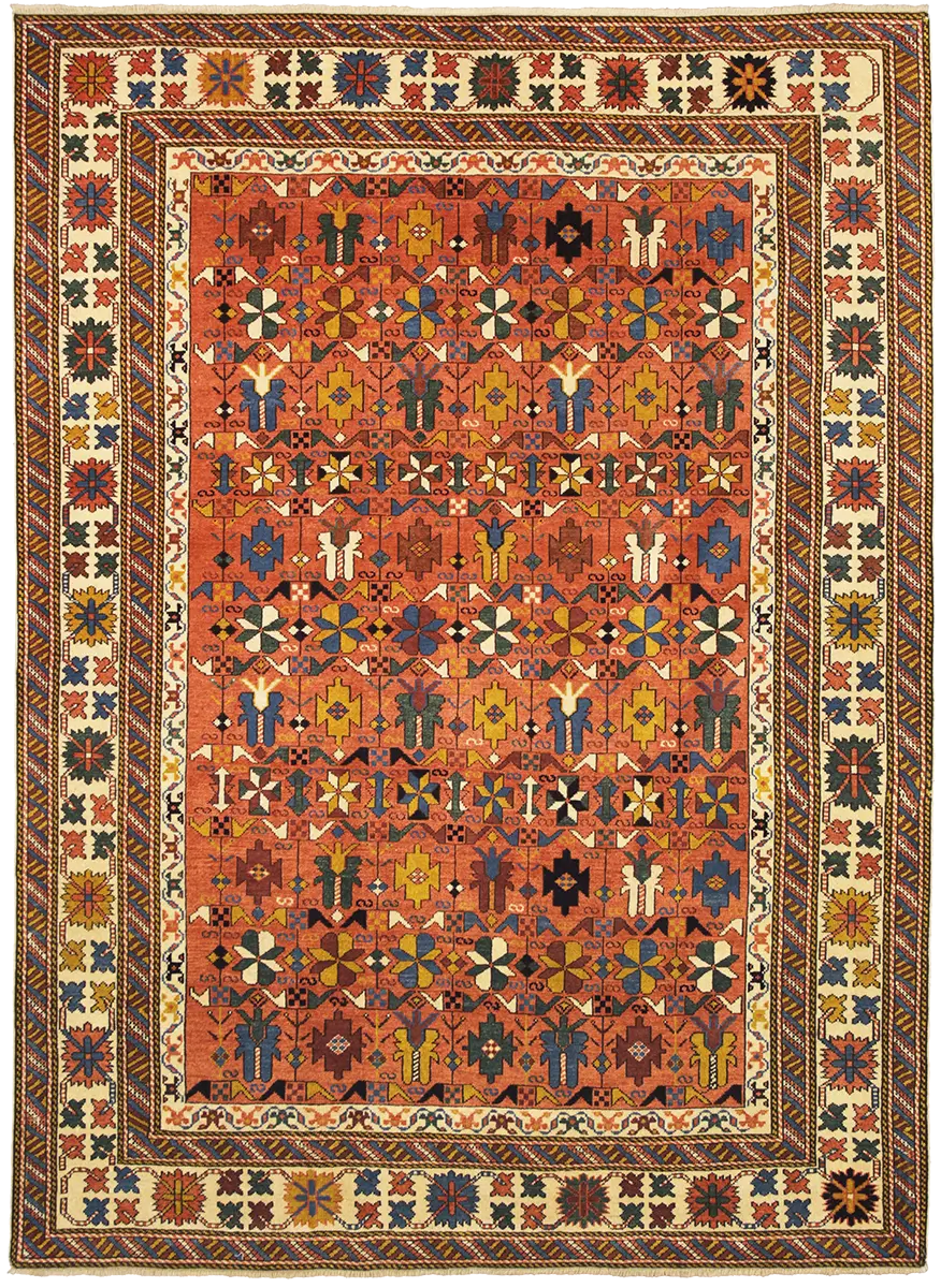 Azerbaijani Caucasian Rug (215×160 cm)