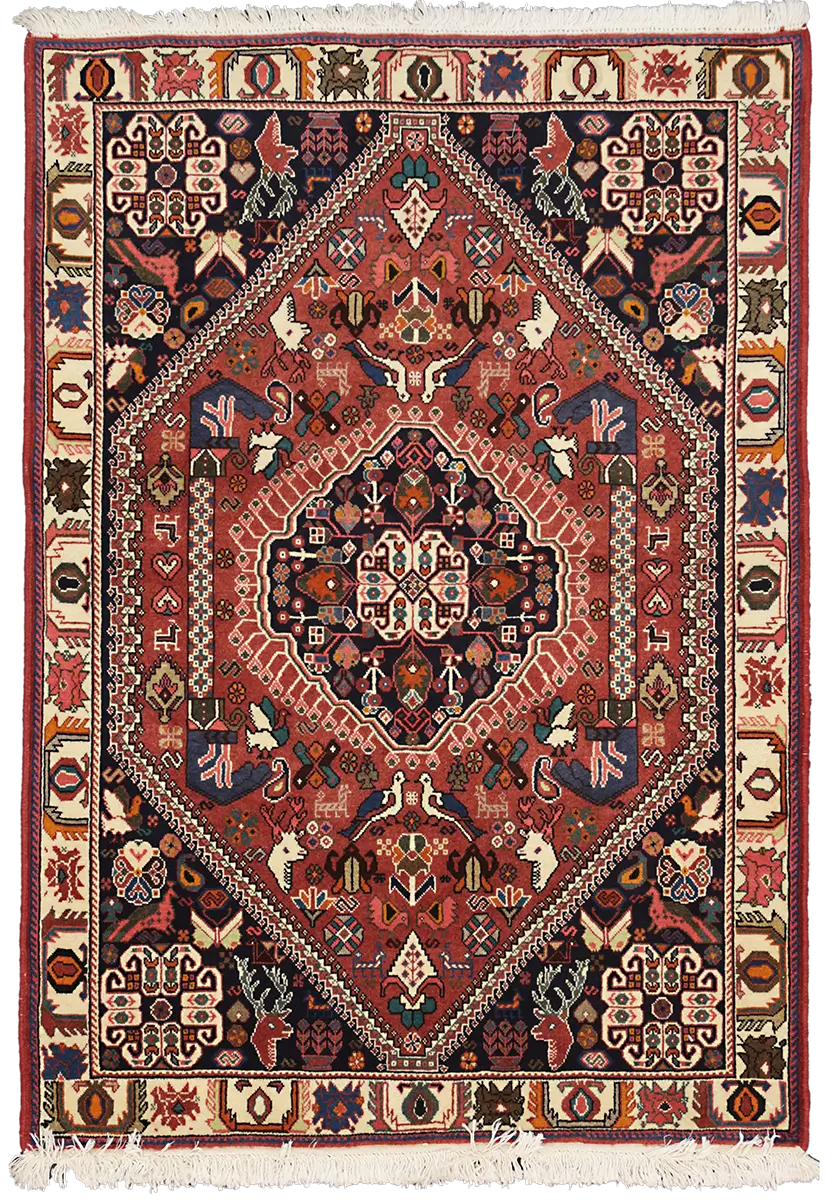 Persian Kashkuli Rug (145×101 cm)
